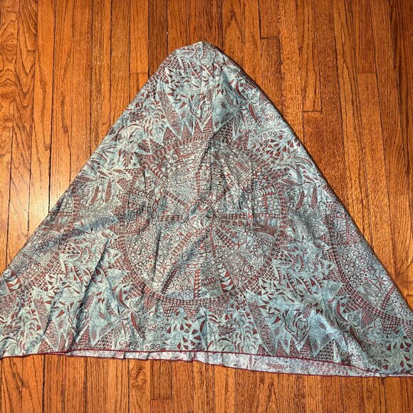 vintage aztec peruvian connection maxi victorian pickup whimsigoth grunge skirt - Picture 7 of 7